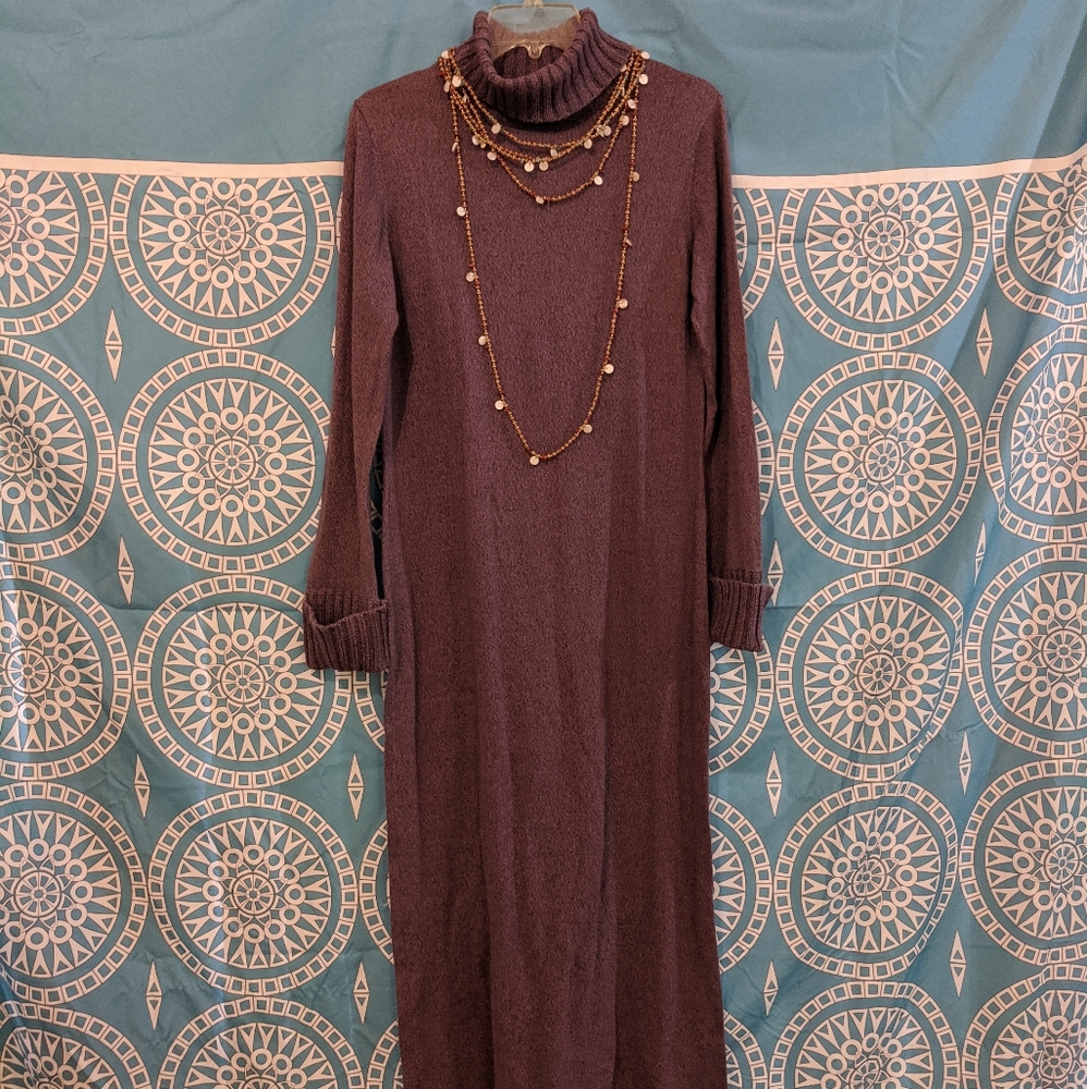 Maxi sweater dress